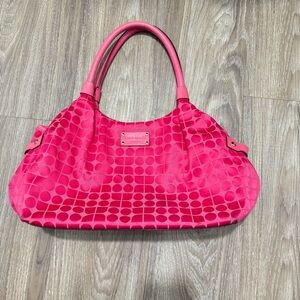 Kate Spade Pink Patterned Shoulder Bag